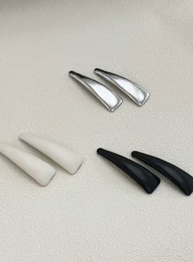 春款侧边纯色 刘海夹发夹Queen可爱简约东大门韩国代购3