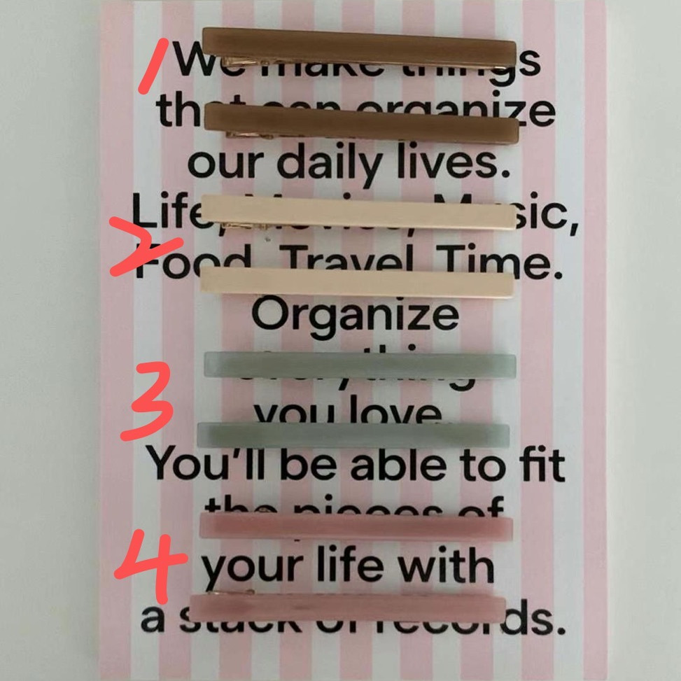 刘海夹发夹earlobe可爱简约百搭东大门韩国代购3