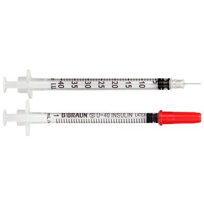 贝朗一次性胰岛素注射器u40针头