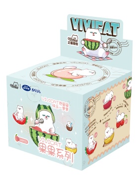 思成vivicat 形象果果系列可爱猫咪手办治愈陪伴萌趣生活摆件公仔