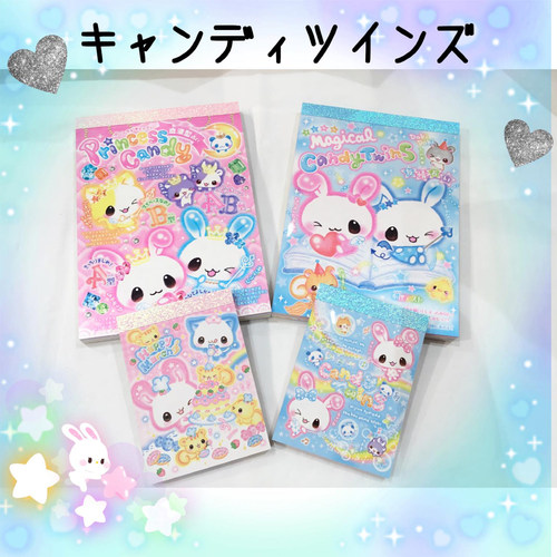 日本q-lia 平成古早复古小兔猫咪系列限定 迷你便签 A6便签