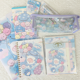 x鲸鱼10周年限定便签信集挂件文件夹多功能笔 日本san 15%off