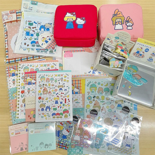 【30%off】日本sunstar三丽鸥mizutama限定A6便签本便利贴文件夹