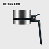 304不锈钢油瓶油嘴盖子配件按压式 防尘盖防滴漏不挂油厨房用品