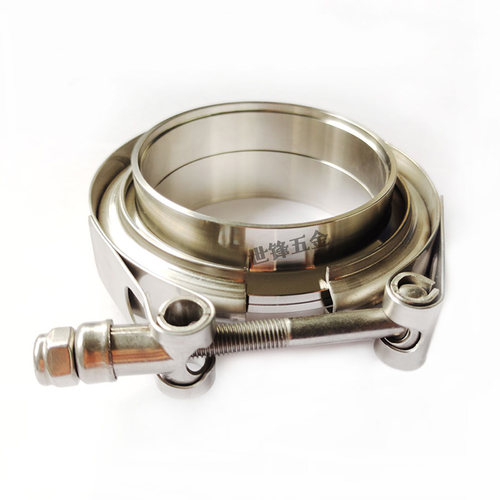 排气管卡箍304不锈钢法兰抱箍