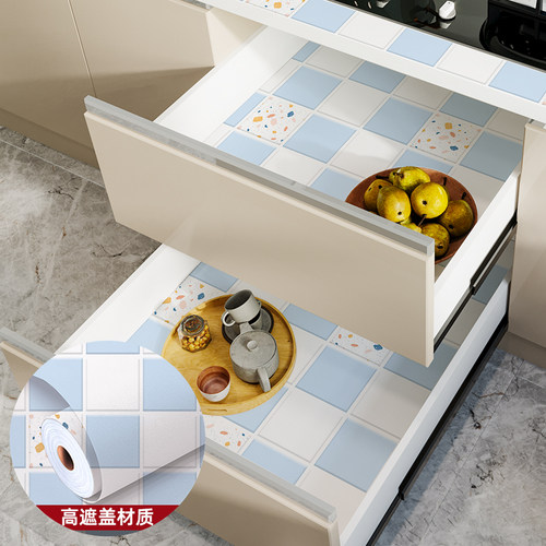 抽屉橱柜垫纸防水防潮垫厨房柜子衣柜鞋柜防霉加厚图案防油贴纸垫