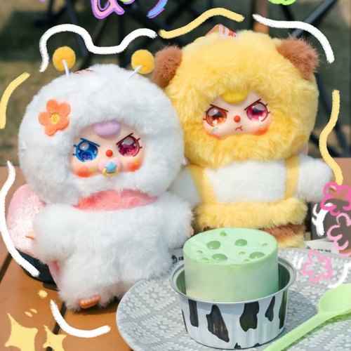 【确认款】正版现货baby three娃三岁春天在哪里毛绒潮玩盲盒礼物