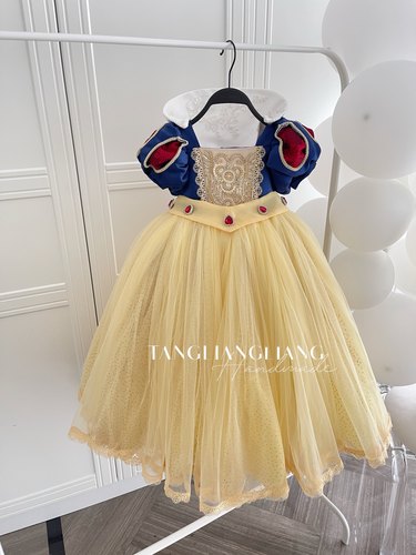 唐靓靓|白雪公主礼服七件套定制