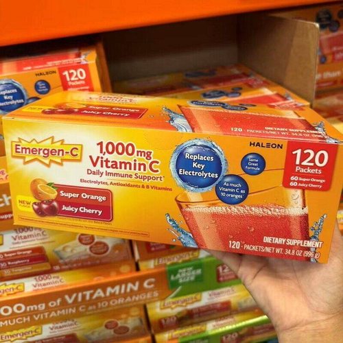 有货美国emergen-c+冲剂维生素c