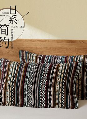 A类纯棉纱布枕巾加厚全棉枕头巾柔软透气家用高档