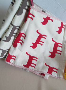 a类纯棉纱布大方巾柔软吸水全棉毛巾成人家用宝宝儿童洗脸擦手巾