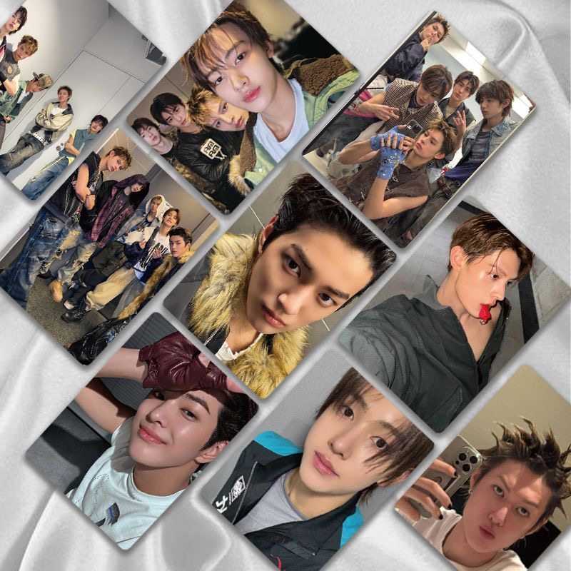 CORTIS马丁赵雨凡安乾镐镭射小卡片50张专辑周边物料小卡明信片