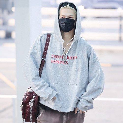 ERD明星同款男士连帽卫衣