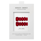 秋冬显白氛围感红色猫眼气质款 非凡鸽血 美甲穿戴甲简约穿戴甲