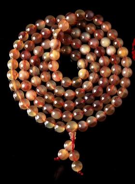 西藏天然通透男女款文玩项链佛珠