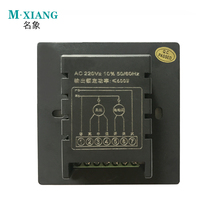 触屏液晶大屏显示三速开关温控器1