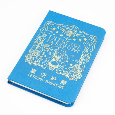 星见夏空LETECIEL夏空护照手账本盖章集章本收集文艺清新旅游打卡