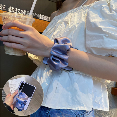 适用小米mixflip2手机壳腕带防摔