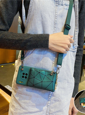 零钱包适用于华为mate80Pro手机壳30Pro斜挎70Air挂脖40pro防摔50女款60带挂绳畅享80保护套30门禁卡包钥匙包