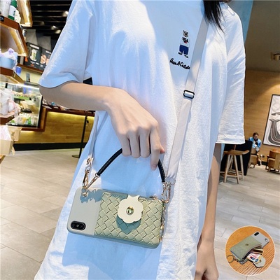 零钱包适用于苹果17手机壳斜挎绳