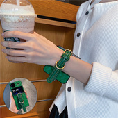 适用vivoXFlip手机壳荣耀magicvflip折叠屏oppoFindn2真皮腕带3三星zflip6华为pocket2小米MIXflip2新款 purax