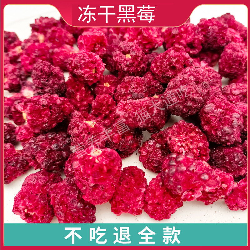 冻干黑莓狗零食狗粮拌粮冻干水果小宠宠物冻干训练奖励幼猫幼犬吃