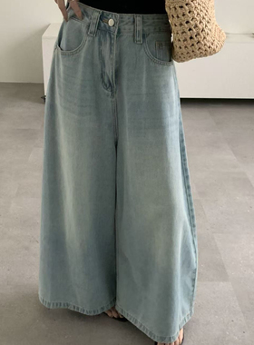 ULOUR/U粒-26春夏上新超级韩系直筒牛仔裤版型绝绝子牛仔裤896#