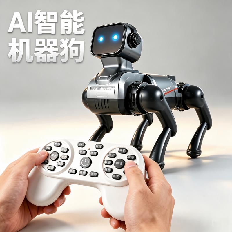 AI语音遥控可编程跳舞机器狗