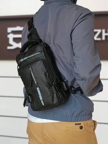 Нагрудная сумка, водонепроницаемый рюкзак в стиле хип-хоп, портативная универсальная сумка через плечо для выхода на улицу