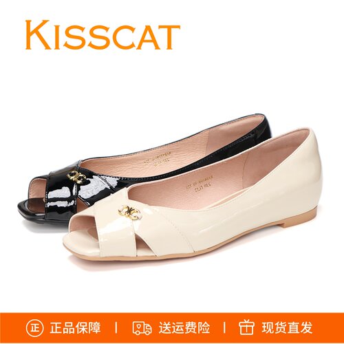KISSCAT接吻猫鱼嘴鞋KA54169-10