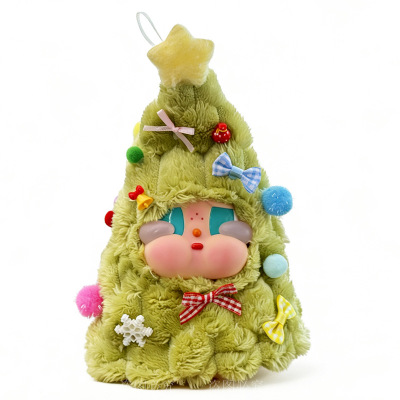 哭娃衣服crybaby vacation系列搪胶公仔娃衣咕噜咕噜圣诞树套装