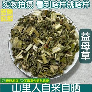 秦岭伏牛山野生益母草晒干500g