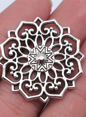 10个/包 31x31mm 多色DIY饰品配件花片吊坠 ABD-C11776