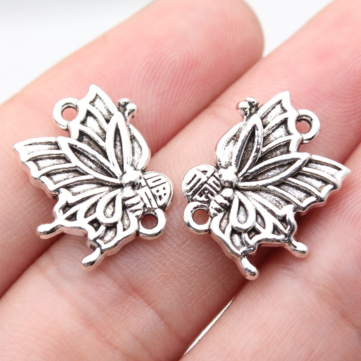 10个/包18x15mm古银色DIY饰品配件双面蝴蝶吊坠,饰品/流行首饰/时尚饰品新,其他DIY饰品配件,淘宝优惠券,粉丝福利购,淘宝优惠卷