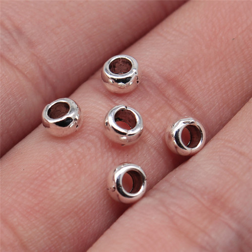 40个/包 5x5x3mm 多色 DIY饰品配件 隔位珠珠子 ABD-C12870