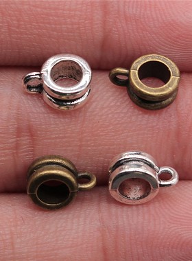 20个/包 9x7x4mm 多色DIY饰品配件 挂头三通挂头 ABD-C11079