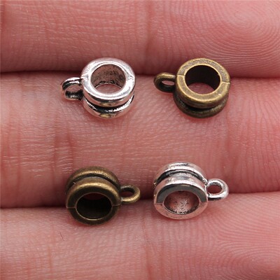 20个/包 9x7x4mm 多色DIY饰品配件 挂头三通挂头 ABD-C11079