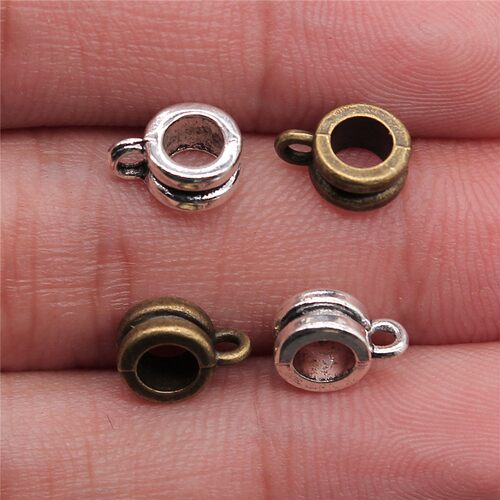 20个/包 9x7x4mm 多色DIY饰品配件 挂头三通挂头 ABD-C11079