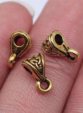 20个/包 9x5x5mm 多色锌合金材质 DIY饰品配件挂头 ABD-C12851