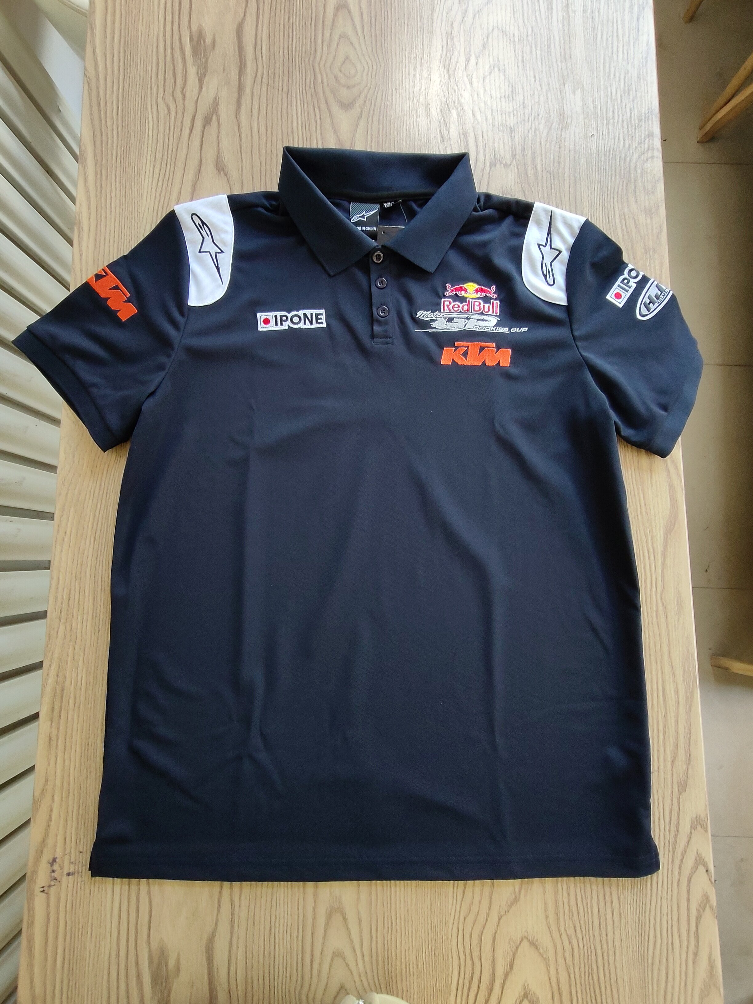 红牛KTM赛车服男夏季短袖POLO衫MotoGP车队服摩托车骑行T恤