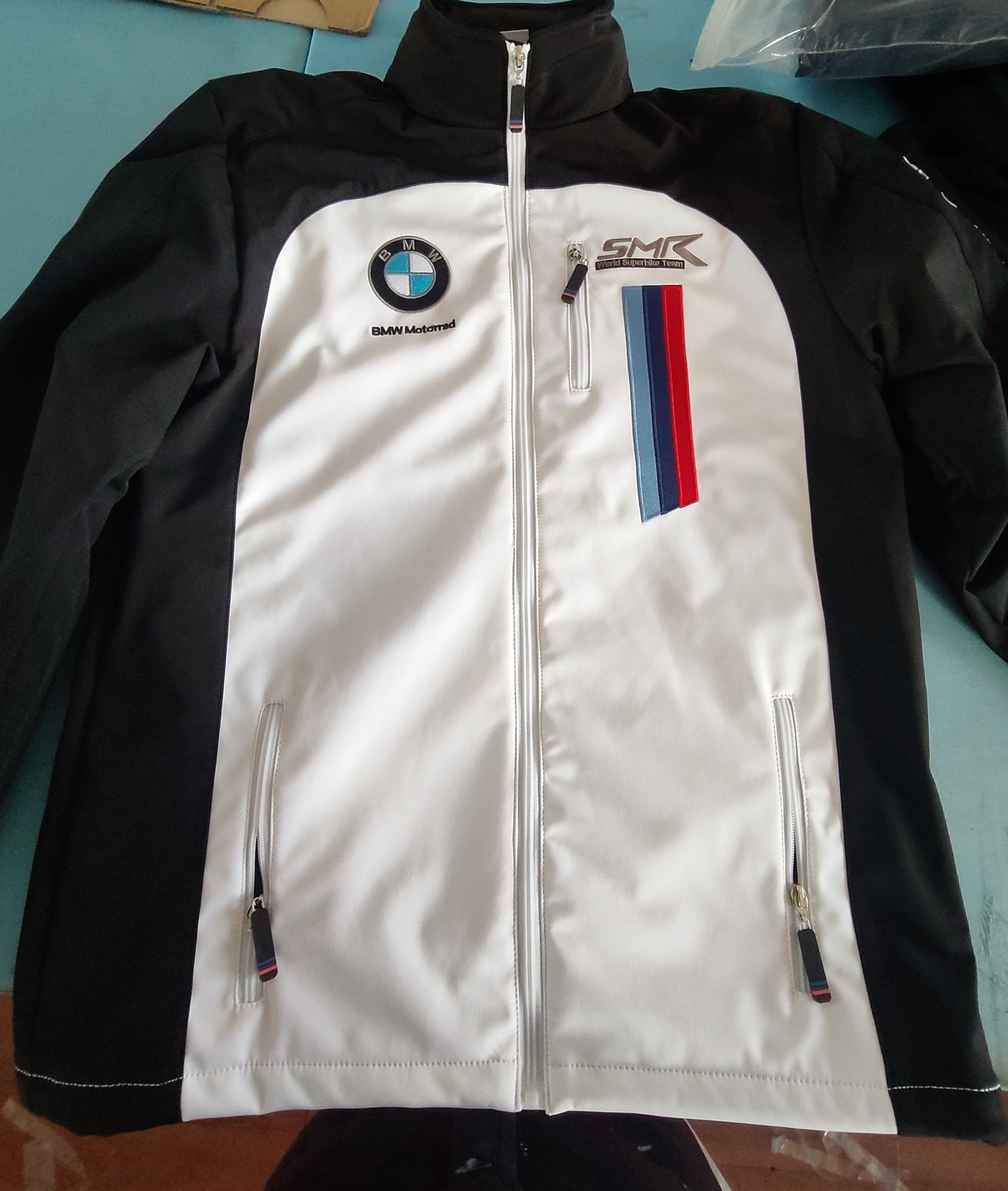 宝马BMW厂队骑行服软壳冲锋衣夹克外套防水防风摩托机车骑行