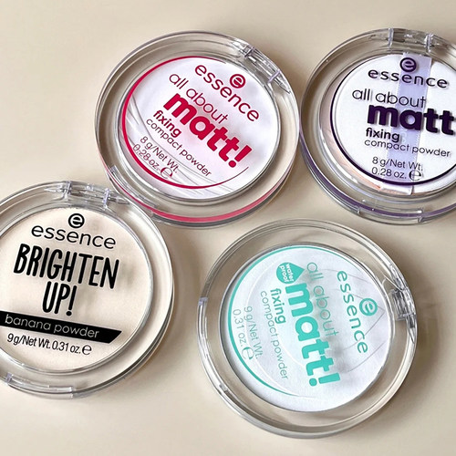 essence香蕉粉饼哑光持久遮瑕