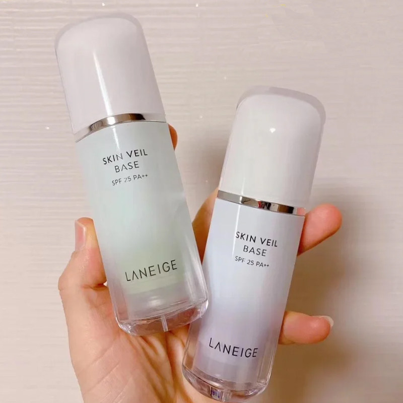 Laneige/兰芝雪纱丝柔防晒隔离霜紫色绿色妆前提亮肤色保湿30ml