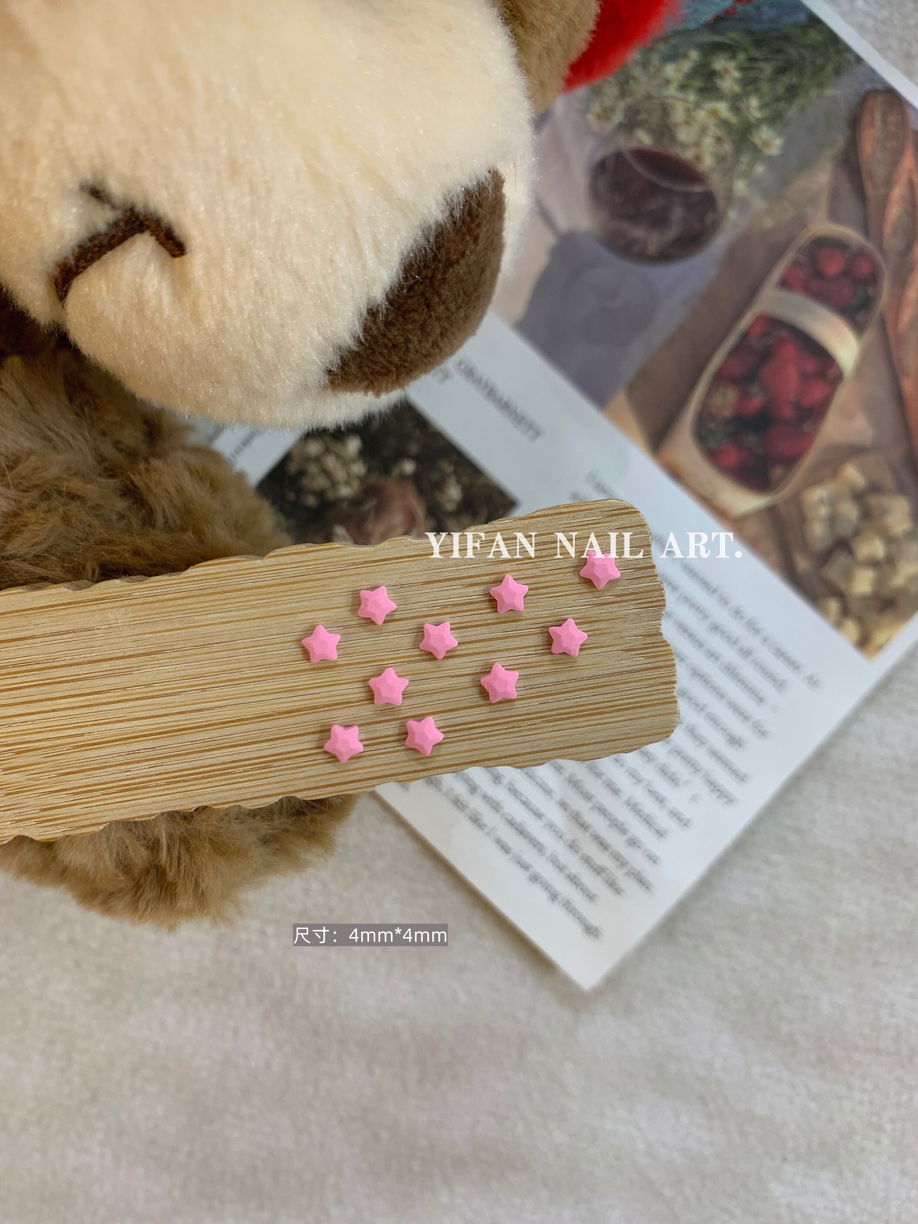 thumbnail for YIFANNAIL【黑粉kitty】甜酷辣妹 纯正黑皮kitty美甲饰品R6Q30