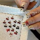 复古冰透樱桃美甲饰品 YIFANNAIL 甜辣樱桃 可爱车厘子R1R3