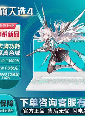 Asus/华硕天选4酷睿i9新款4060满血学生游戏电竞笔记本电脑游戏本
