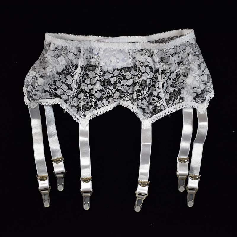 可调复古全蕾丝腰封6金属钩袜带