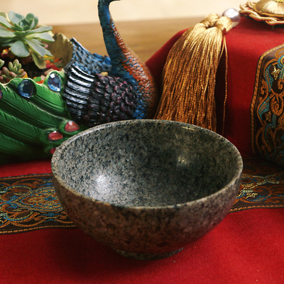 麦饭石碗韩式碗钵碗日式钵盂中式碗养生碗面碗吃米饭碗家用汤碗