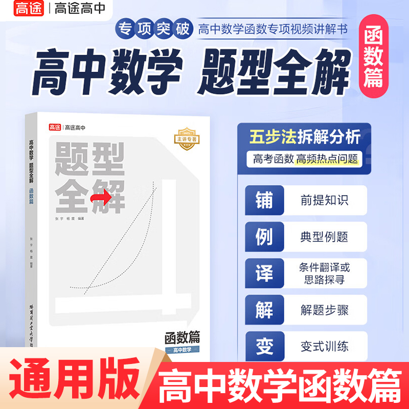 高途高中数学题型全解函数篇高考数学题型训练高一高二高三辅导资料数学知识清单高中物理题型笔记高途函数高中物理模型全解gk