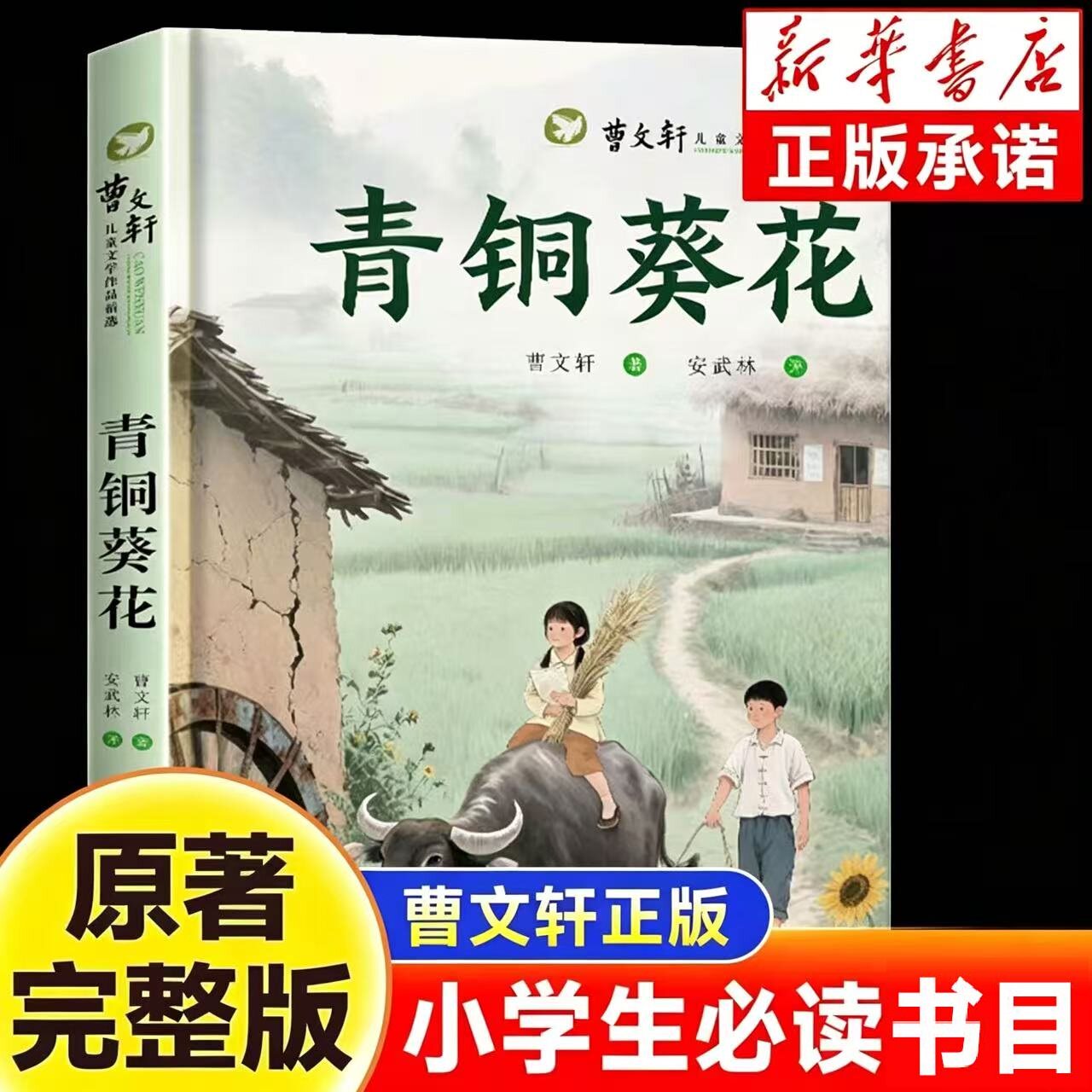 青铜葵花正版曹文轩原著完整版四五六年级下册阅读课外书必读书籍老师推荐小学生课外阅读书籍经典文学名著必读书目